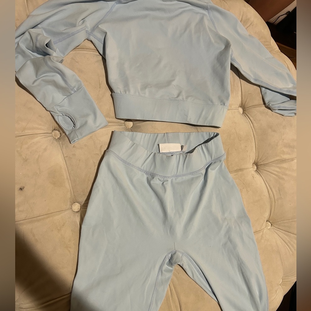 Light Blue Activewear Set